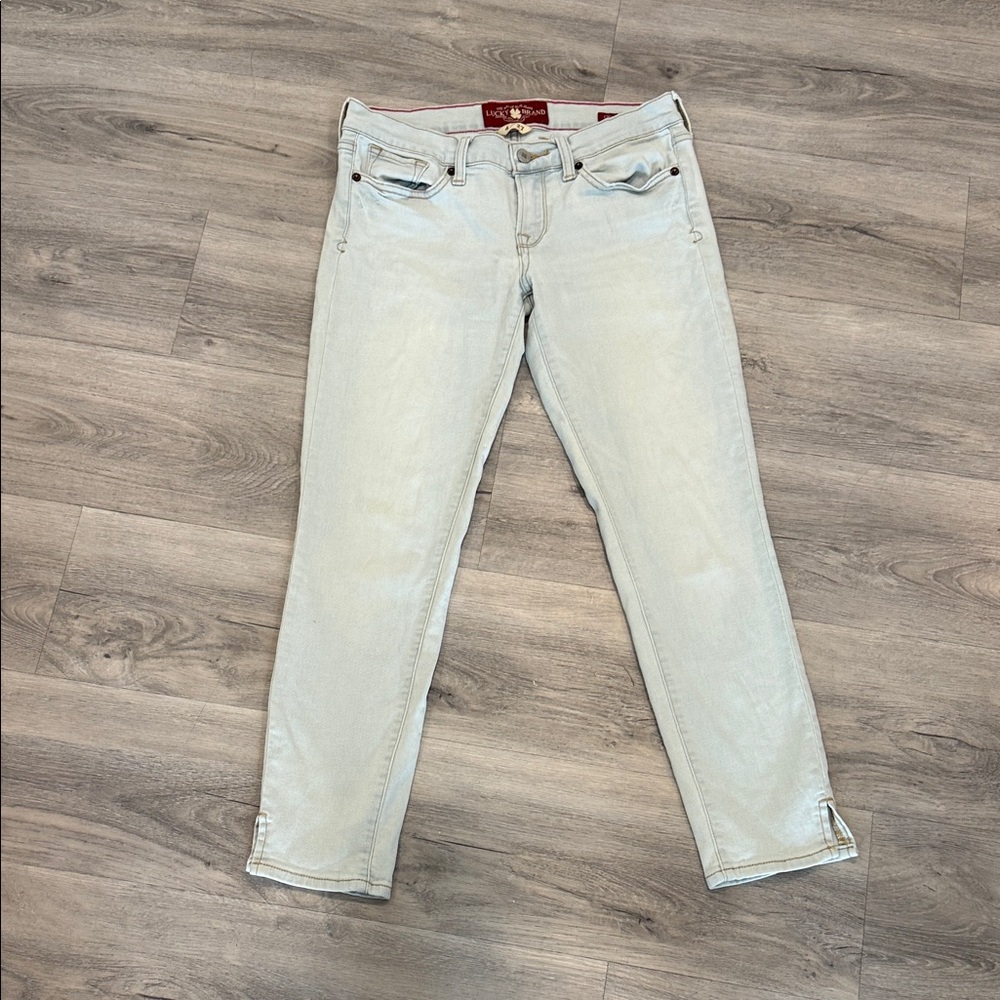 Lucky Brand Light Wash Ankle Crop Jeans size 27